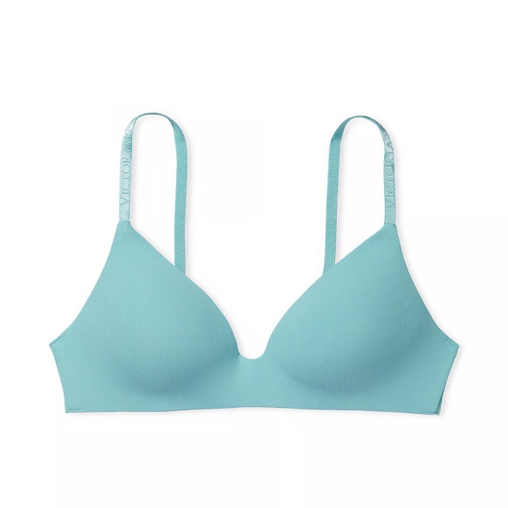 Victoria Secret Lightly Lined Micro-Rib Wireless Bra - Picture 3 of 4